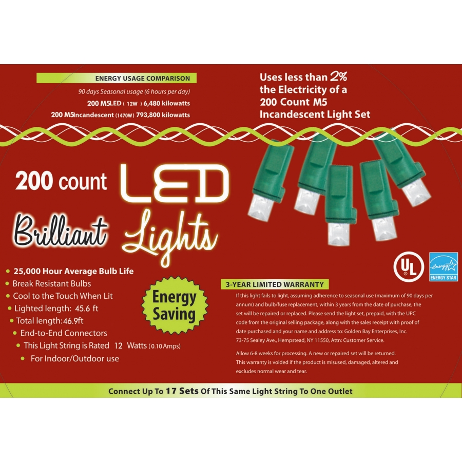 HOLIDAY LIGHTS 200L M5 PURE WT 1 HOLIDAY LIGHTS 200L M5 PURE WT