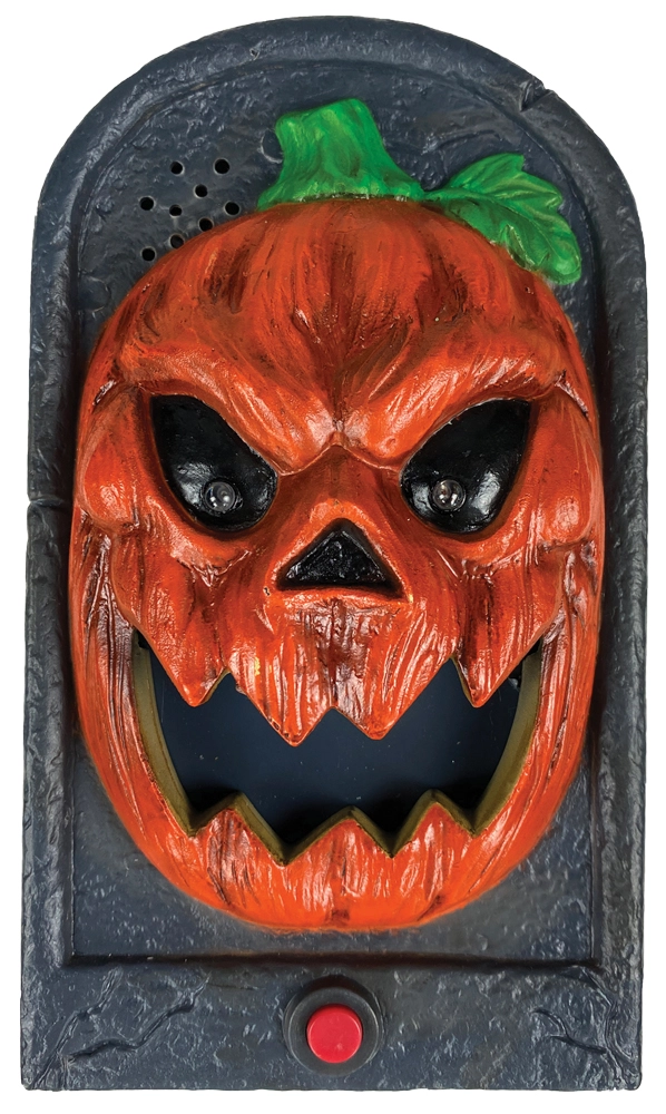 DOORBELL PUMPKIN LIGHT UP 1 DOORBELL PUMPKIN LIGHT UP