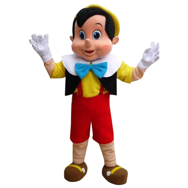 Giant Pinocchio Mascot Costume 1 Giant Pinocchio Mascot Costume