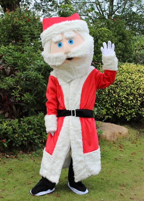 Giant Santa Mascot Costume 1 Giant Santa Mascot Costume