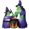 AIRBLOWN DOUBLE WITCH CAULDRON