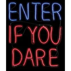 ENTER IF YOU DARE LIGHT GLO
